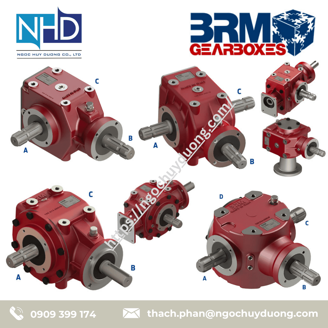 Hộp số nhân tốc BRM MA37, BRM MA37V:VEX, BRM MA49, BRM MA50, BRM MA52