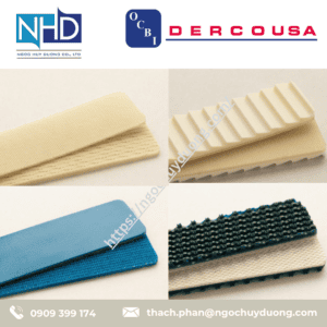 Băng tải DERCO USA mặt caro – vân chéo chống trượt Derco 22-24:1, Derco 22-24:5, Derco 21-21