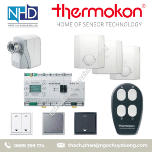Cảm biến không dây phòng, ngoài trời, trần Thermokon NOVOS 3 SR CO2 temp_rH, Thermokon SR-MDS Solar