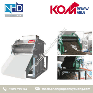 Đại Lý Máy ép phân – tách nước KOM KJP-2556, KJP-255M