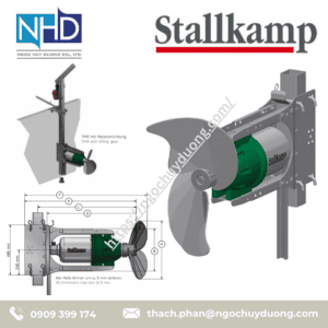 Máy khuấy hai cánh Stallkamp TMR 3DL TMR 3DL 040, TMR 3DL 055, TMR 3DL 075, TMR 3DL 110, TMR 3DL 170, TMR 3DL 220
