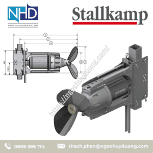 Máy khuấy inox chống ăn mòn Stallkamp TMR 3i TMR 3i 110, TMR 3i 170, TMR 3i 220