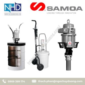 Bơm mỡ khí nén dòng PumpMaster SAMOA 424030, 424070, 424140, 424310, 424510, 424720
