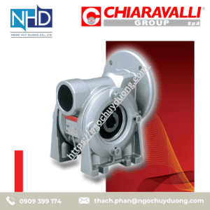 CHIARAVALLI CHA – Hộp số mặt bích tròn 2 cấp CHIARAVALLI CHA 50:2