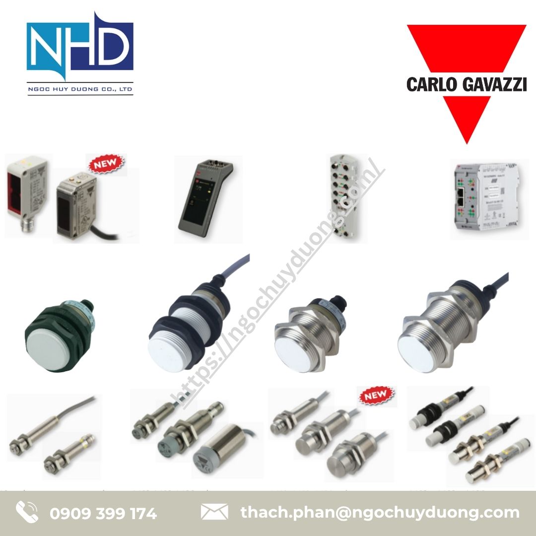 Cảm biến khe quang (fork type) Carlo Gavazzi PF80, độ chính xác cao