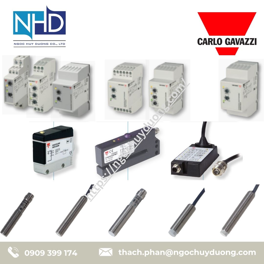 Cảm biến rãnh DU3.5–DU10 Carlo Gavazzi DU5, DU6E