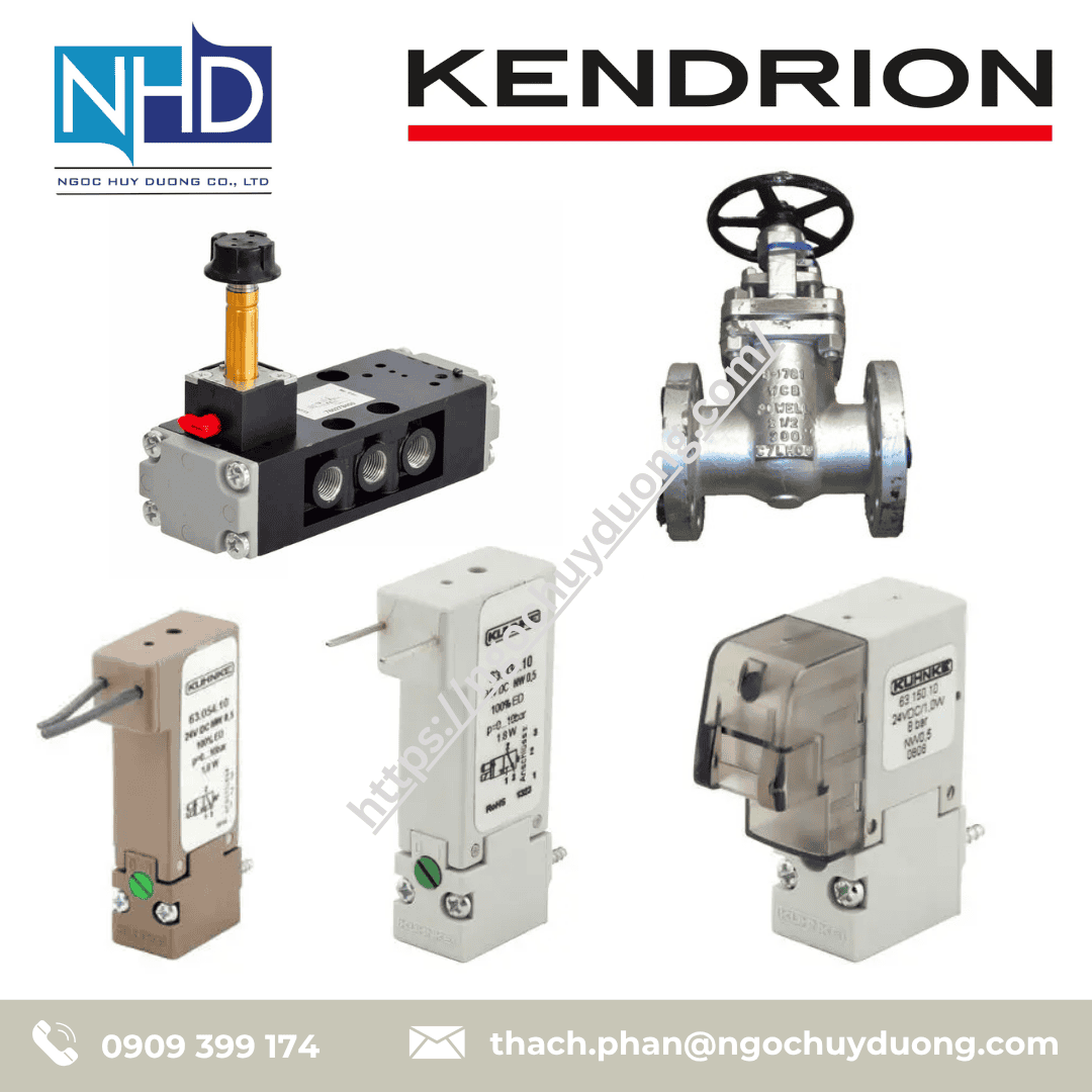 Van điều khiển tay:chân Kendrion Kuhnke Type 76 (van 5:2, 5:3 dùng nút nhấn, công tắc, tay gạt, đạp chân)