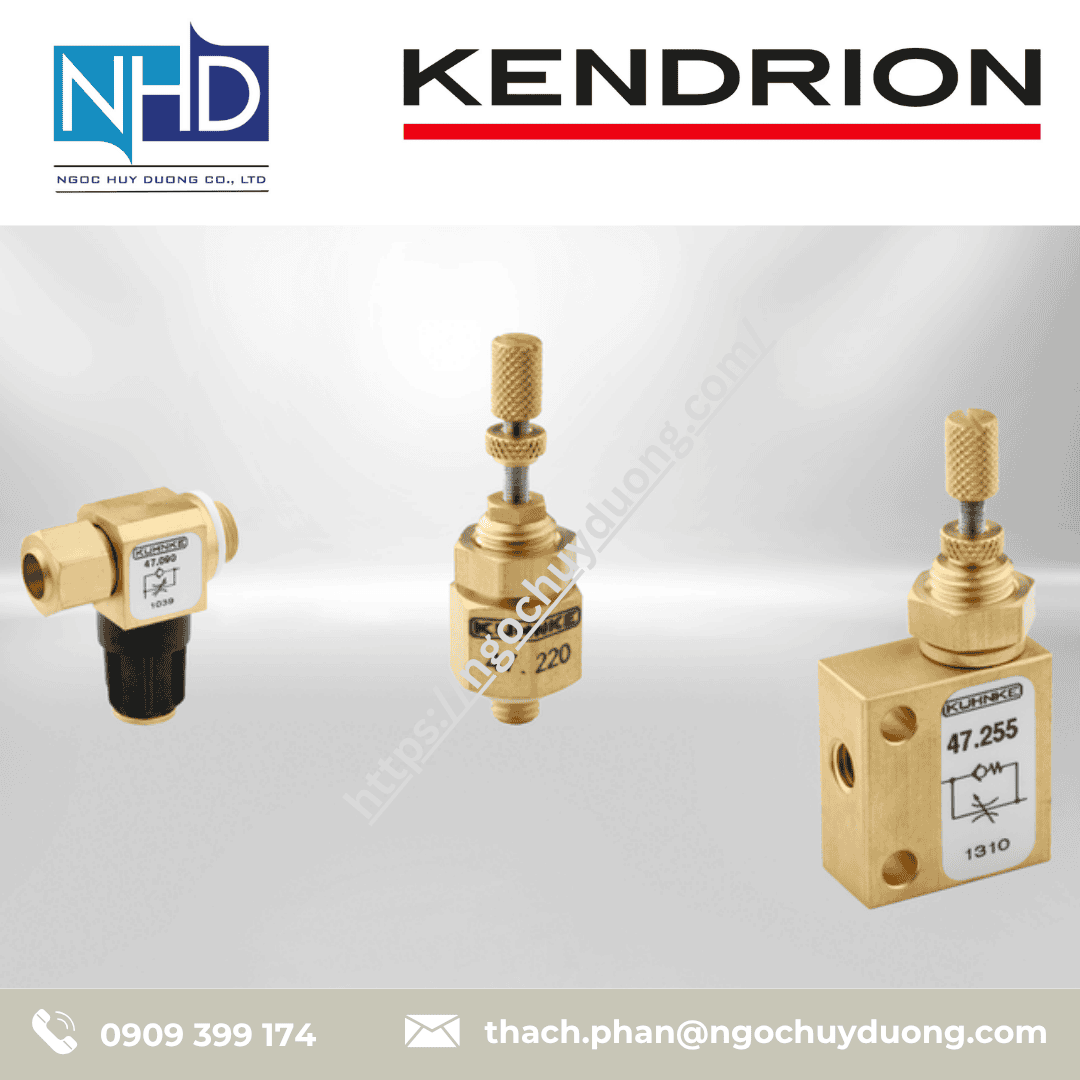 Van khí nén công nghiệp Kendrion Kuhnke Type 76, 79, 81, 84 (van 3:2, 5:2, 5:3 – dạng poppet và spool)