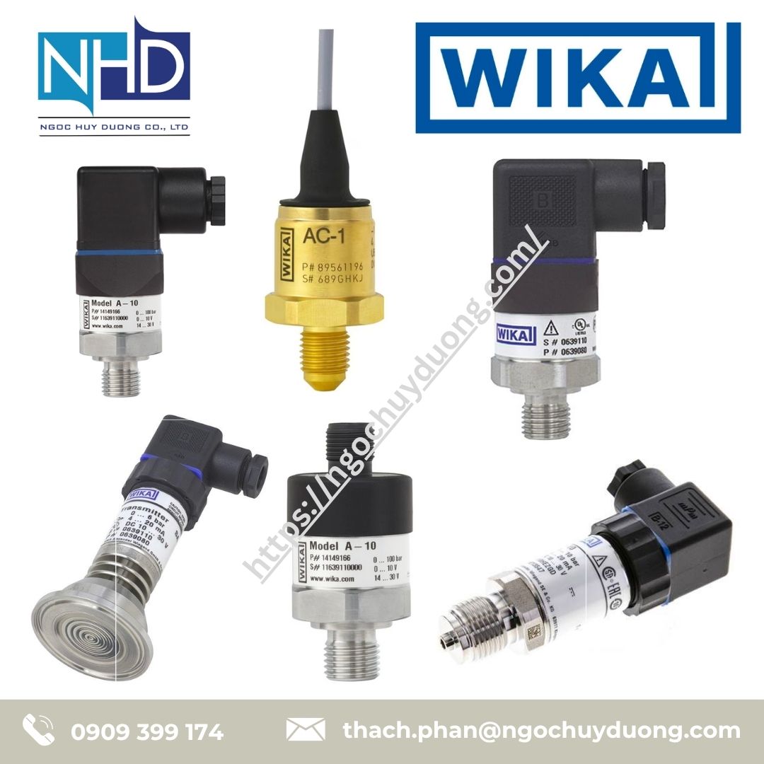 Cảm biến áp suất công nghiệp – WIKA – A-10
