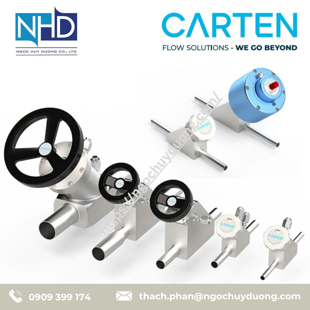 Van Màng Tay Vặn CARTEN GBV : HB Series CARTEN GBV A 500, HB 751, HB 1000, HB 1501, HB 1502, HB 2000, HB 3004, HB 4000, HB 6004