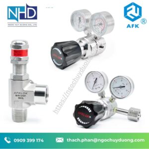 Van điều áp khí Afklok N2, H2, O2