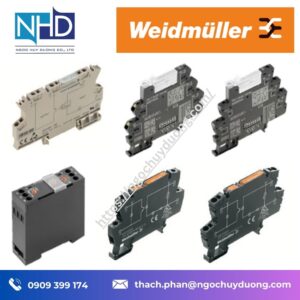 Bộ rơ-le an toàn Weidmüller SCS Series – SCS 24VDC P1SIL3DS, SCS 24VDC P2SIL3ES