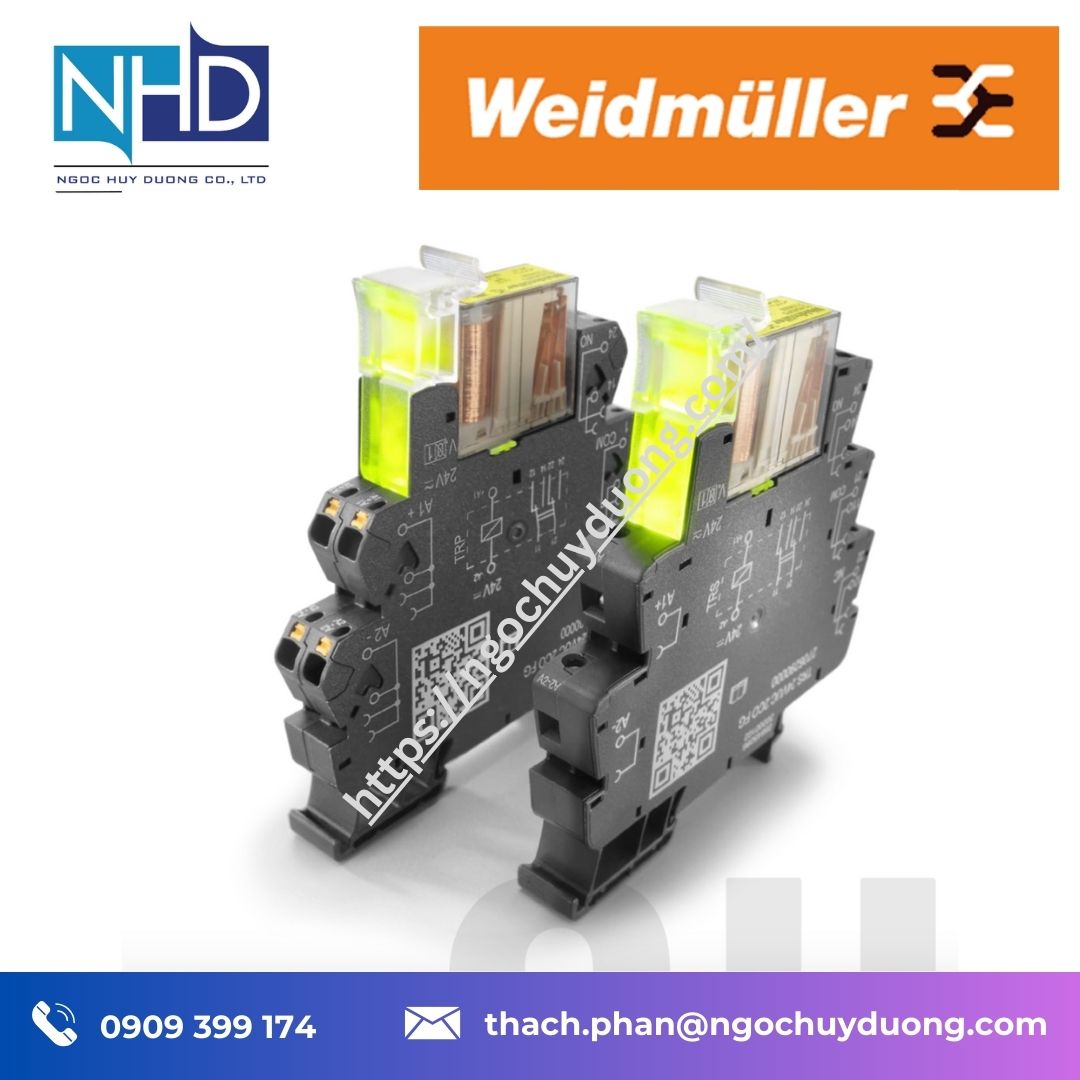 Bộ rơ-le công nghiệp Đức Weidmüller DRH Series – DRH173220LT, DRH174730LT, DRH276024LT
