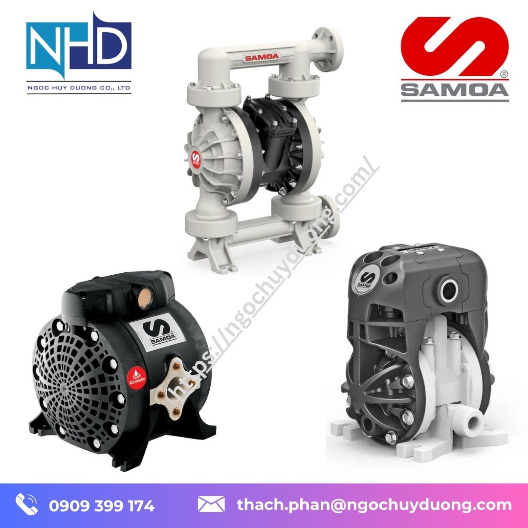 Bơm màng khí nén SAMOA DF50, DF50 ATEX, DF50 Dual Inlet,
