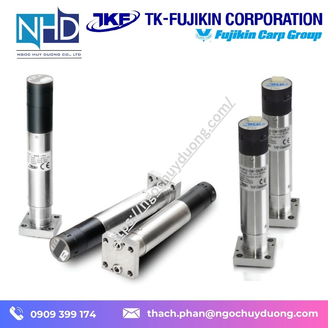 Cảm biến áp suất TKF Fujikin PT2 Series D15PT2-2W-103G-V1, D15PT2-2W-052R-V1, D15PT2-2W-103R-V1, D15PT2-2C-052G-V1, D15PT2-2C-103G-V1, D15PT2-2C-052R-V1