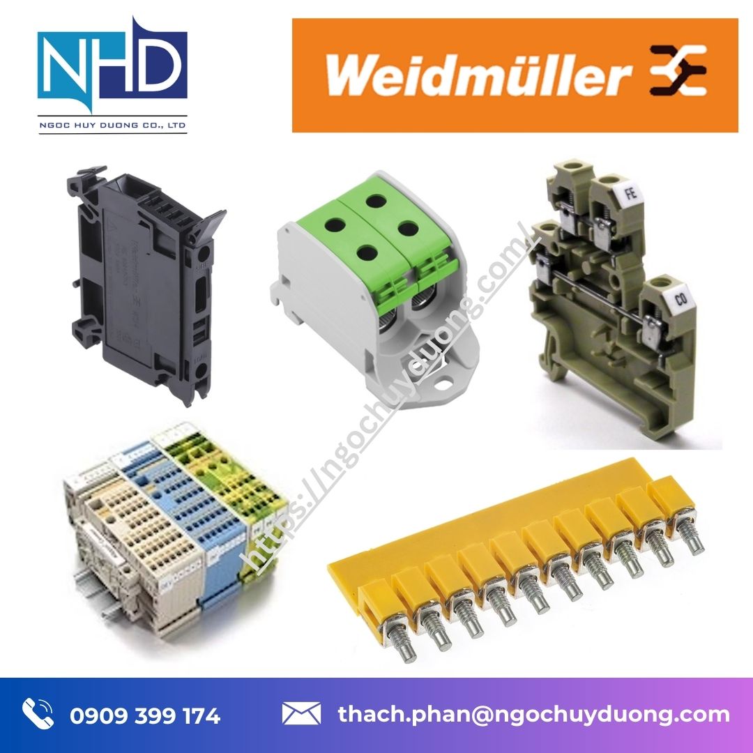 Cầu đấu cầu chì Weidmüller WSI Series – WSI 6, WSI 25:1, WSI 25:2, WSI 25:3