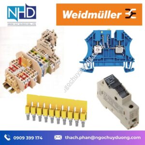 Cầu đấu vít Weidmüller WDU Series – WDU 2.5, WDU 4, WDU 10, WDU 16, WDU 35, WDU 70, WDU 95, WDU 120, WDU 150
