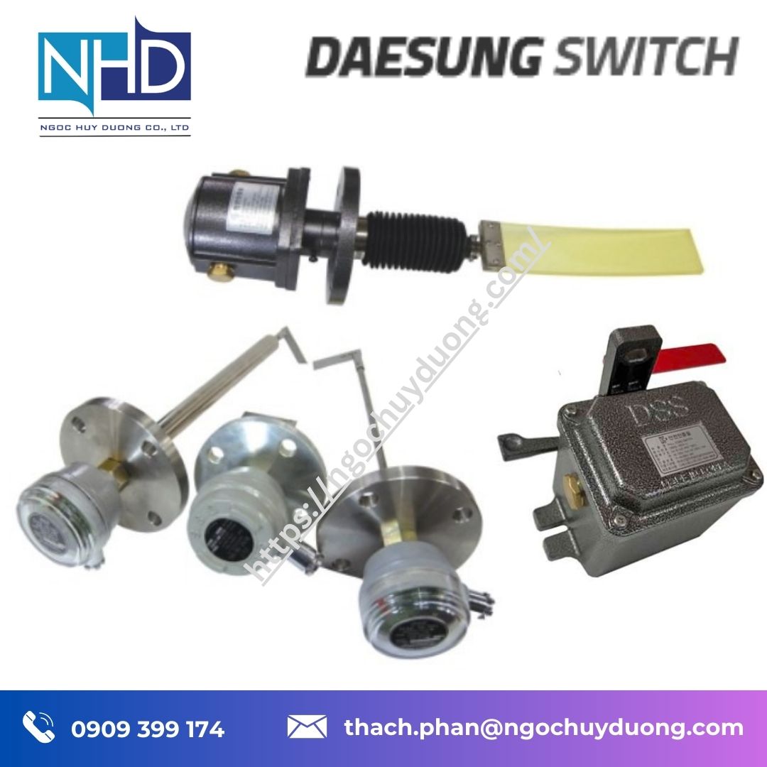Công tắc dòng chảy Daesung DFS-10EX Tilt Type – loại Tilt Sensor, IP66, chống cháy nổ