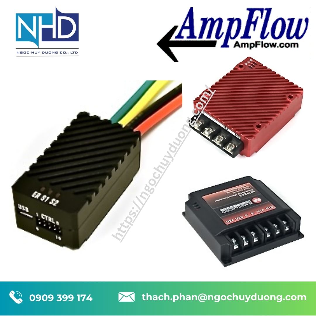 Mạch điều khiển motor AmpFlow Solo 60 – 34VDC, 60A liên tục, 100A đỉnh