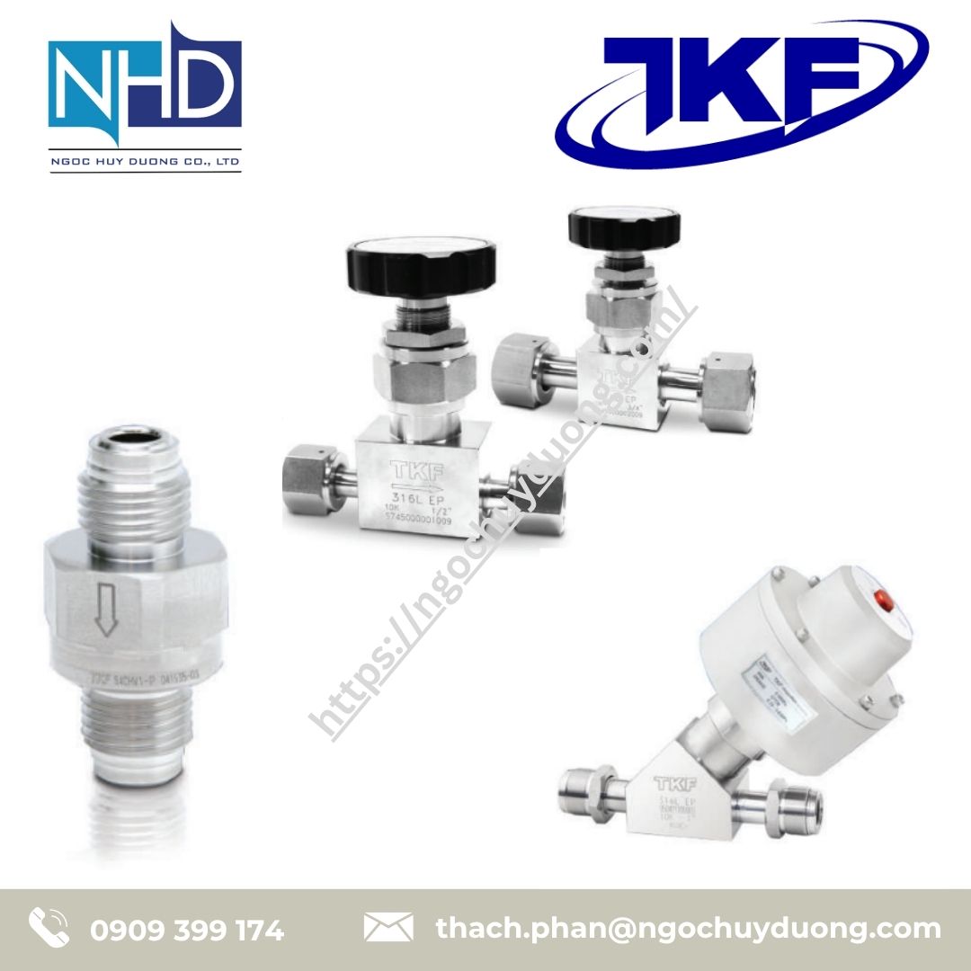 Van 1 chiều TK-Fujikin CHV1-VM-1:4-AP, CHV1-VM-1:2-EP