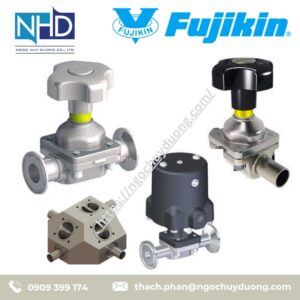 Van màng khí nén tác động kép FUJIKIN BNWD-8PE-7B, BNWD-10PE-7C, BNWD-25PE-7F, BNWD-40PE-7H, BNWD-50PE-7I, BNWD-100PE-7M