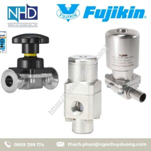 Van màng khí nén thường đóng FUJIKIN BNWC-8PE-7B, BNWC-10PE-7C, BNWC-25PE-7F, BNWC-40PE-7H, BNWC-50PE-7I, BNWC-100PE-7M