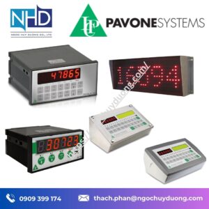 Bộ hiển thị cân Pavone MCT 1302 – Cảm ứng LCD, đa giao thức, chuẩn OIML