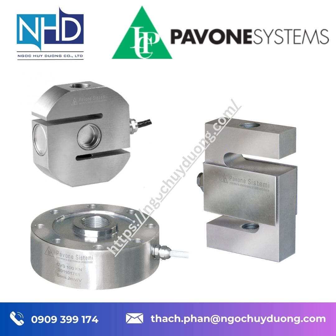 Cảm biến lực kéo – nén Pavone CS20 – load cell chữ S, ATEX, OIML