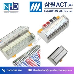 Cầu đấu Samwon TG7-1H40Q-O – 1–40A, bảo vệ động cơ trung bình, quạt, máy nén