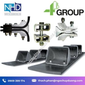 Kẹp nối băng tải gầu 4B Supergrip No.1 – chiều rộng 62 mm, sức bền 500 kN:m