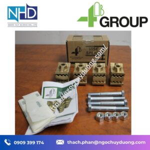 Khóa nối băng tải gầu 4B Gripwell 50 mm – 2 bulông Ø8, sức bền ≤500 kN:m