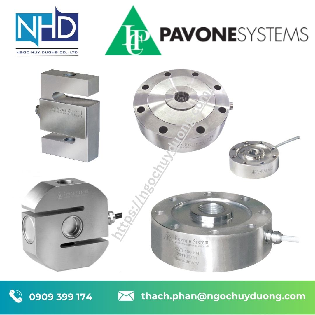 Cảm biến lực kéo nén Pavone inox 420/316L