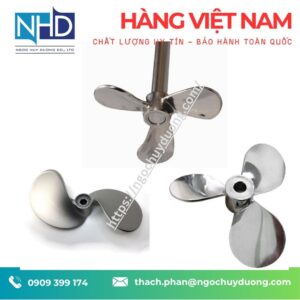 So sánh các loại cánh khuấy công nghiệp Việt Nam