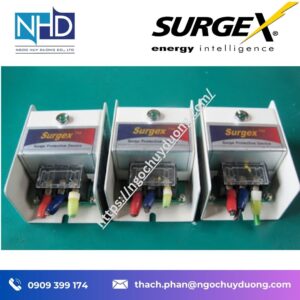Thiết bị chống sét Surgex NSDP:C-A385-40-4 – 385V, 40 kA, 4 cực, hệ thống 3 pha nhà máy