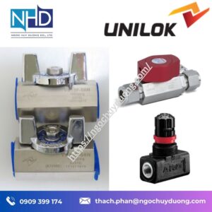 Van bi UNILOK VB13F-08N – Van bi 2 ngả, 1:2, SS316:PTFE, 3000 psi giá tốt