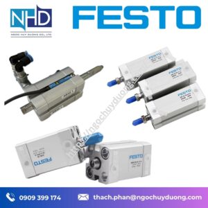 Xi lanh FESTO ADN-40-50-A-P-A – Ø40 mm, hành trình 50 mm - Đại lý Việt Nam
