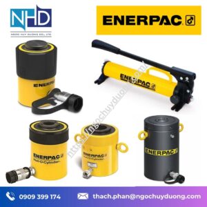Xi lanh thủy lực Enerpac HCRL-Series – Dòng xi lanh hai chiều tích hợp khóa cơ khí (locknut), giữ tải an toàn tuyệt đối cho công nghiệp nặng.