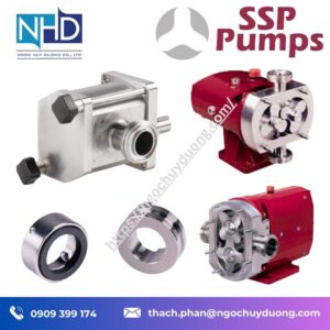 bơm bánh răng inox 316L nhập Anh SSP, SSP M2-000L-H04 – Kết nối 25 mm, lưu lượng 1500 L:h, áp suất 7 bar, tốc độ 1360 rpm, trọng lượng 2.9 kg