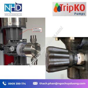 bơm định lượng inox 316 TripKO THP60:12, THP60:25, THP60:36, THP60:48