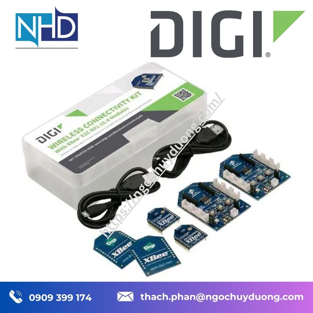 module truyền thông không dây DIGI XB24CZ7SIT-004 – Zigbee PRO, anten chip tích hợp