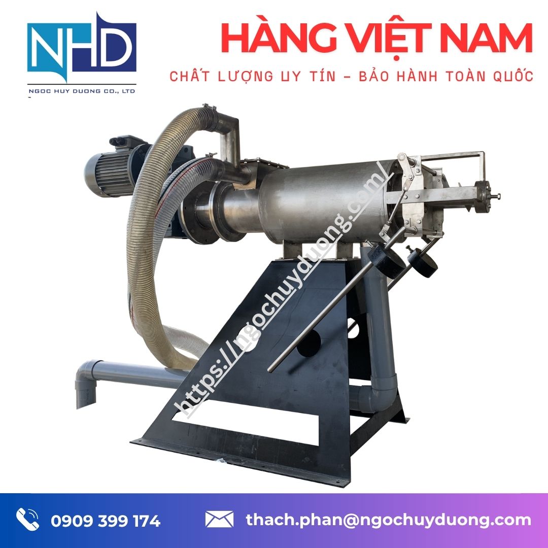 Máy tách ép phân heo, bò giá tốt