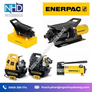 Bơm khí nén thủy lực Enerpac PAM1041 – Phiên bản lưu lượng lớn, xi lanh đơn tác