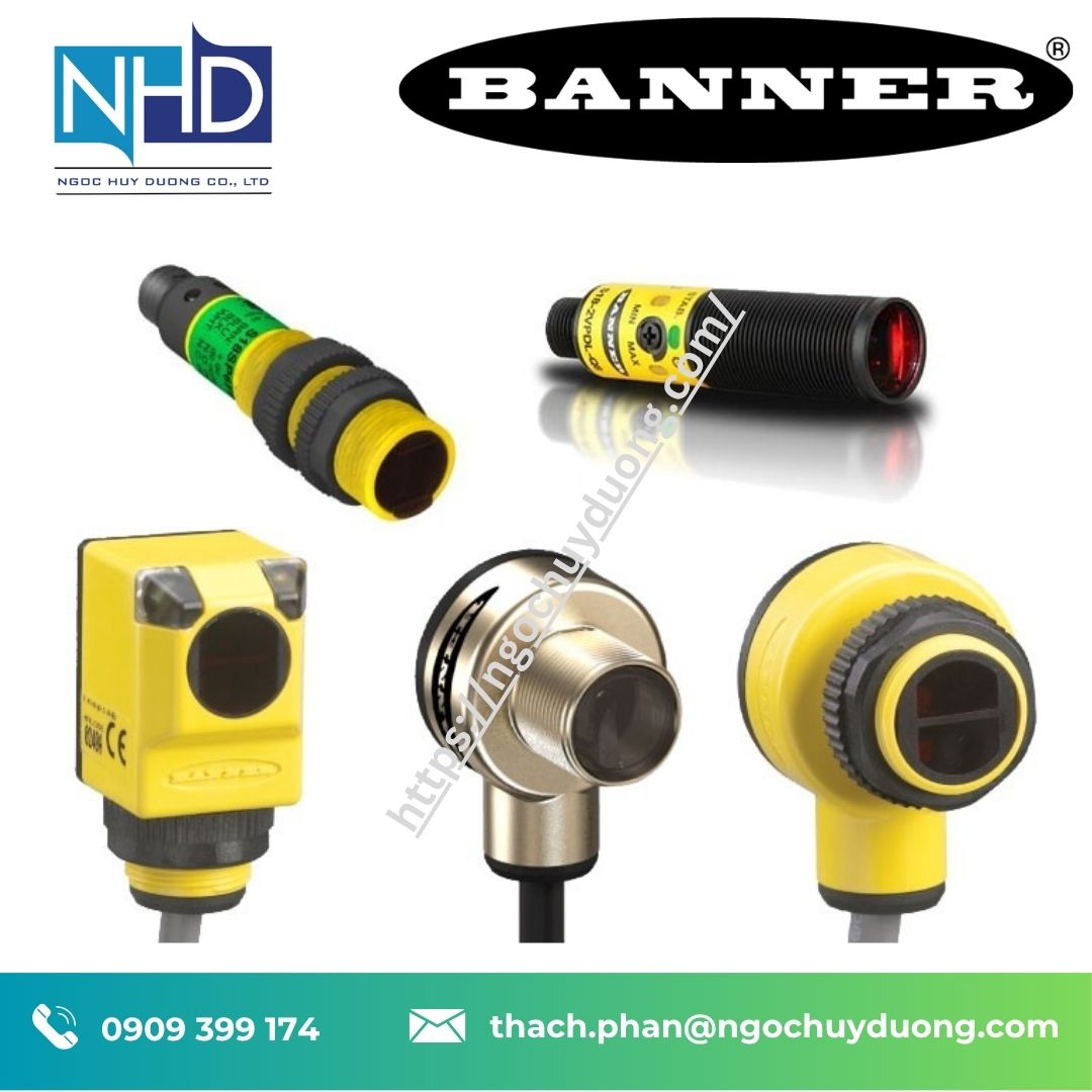 Cảm biến quang học Banner - Đại lý Việt Nam