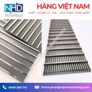 Lưới inox dệt 304:316 – mắt 0.05–2 mm, lọc mịn thực phẩm – dược phẩm