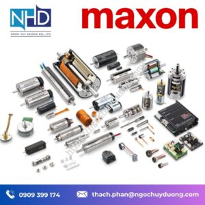 Ngọc Huy Dương hiện là nhà phân phối chính thức Maxon tại Việt Nam