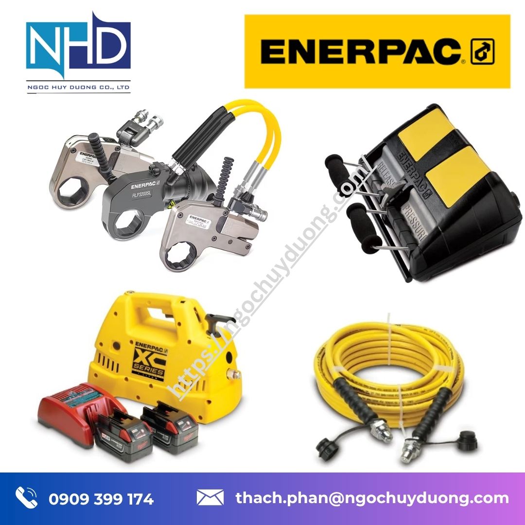 Ngọc Huy Dương – đại lý Enerpac uy tín tại Việt Nam.