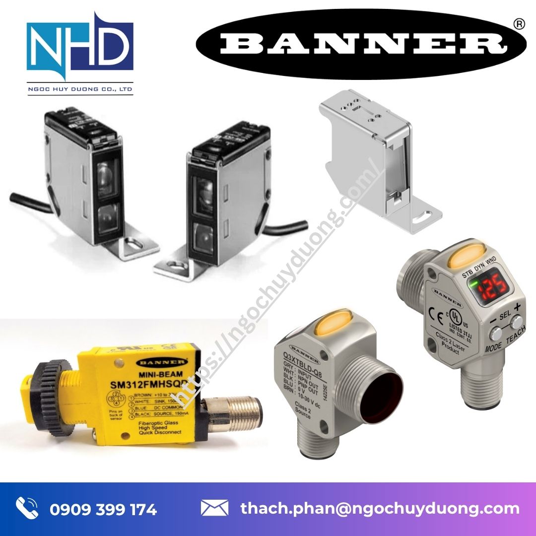 Ngọc Huy Dương – đại lý TURCK BANNER Việt Nam, hàng sẵn, giá tốt, hỗ trợ kỹ thuật toàn quốc.