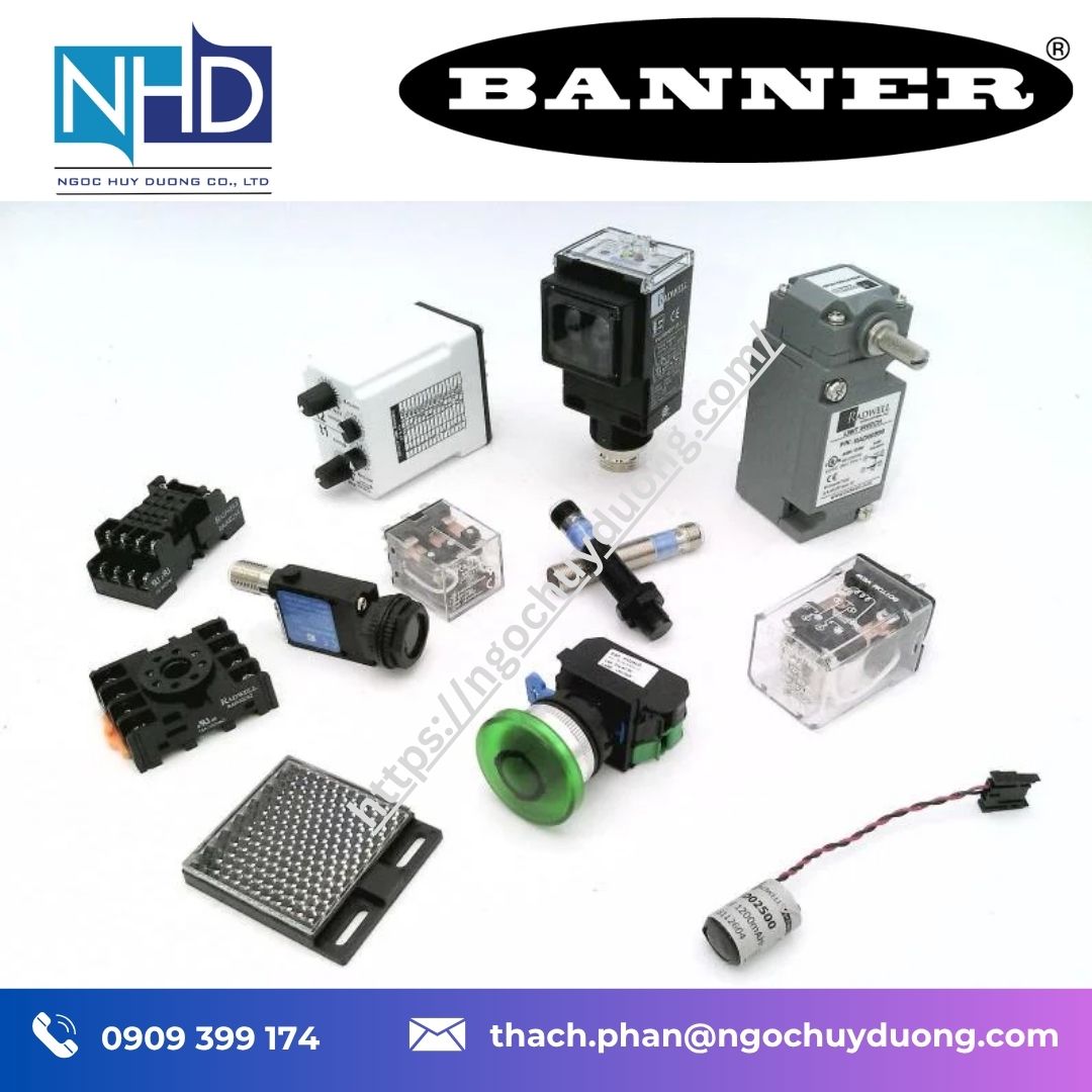 Ngọc Huy Dương – đại lý phân phối chính hãng cảm biến TURCK - BANNER Việt Nam giá tốt, chính hãng
