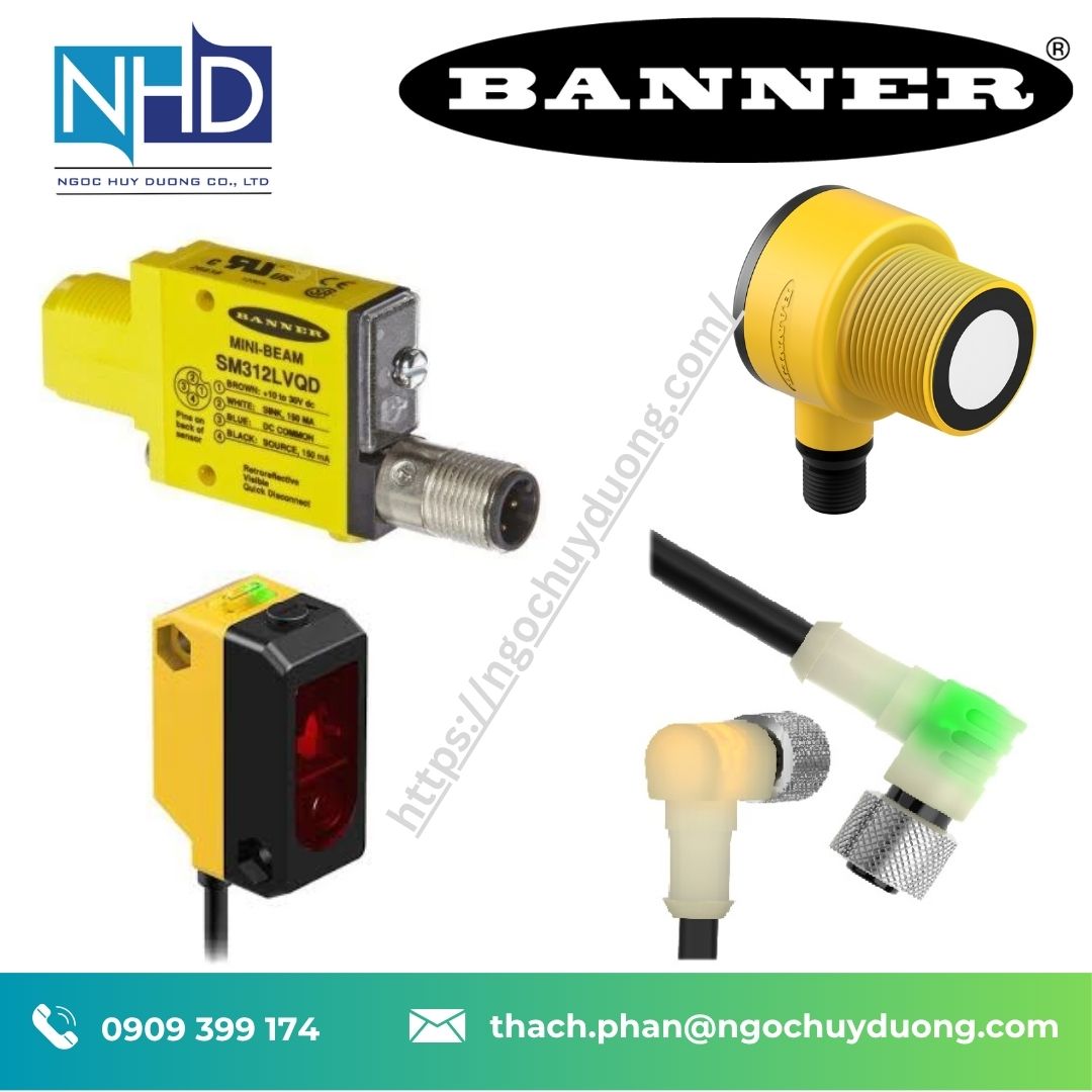 Cảm biến quang học Banner Q12AB6FF50Q5-93860