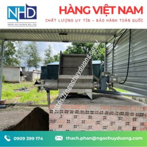 Sản xuất máy ép phân Việt Nam